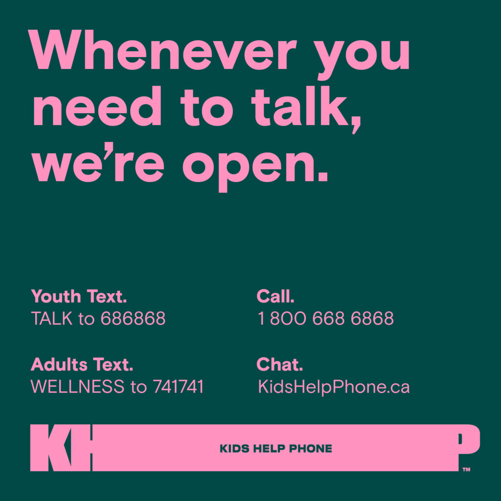 Download, print and share mental health materials - Kids Help Phone