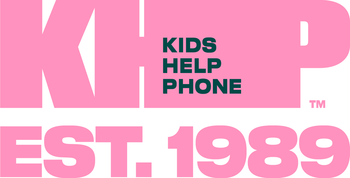 Kids Help Phone est.1989 logo